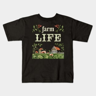 Farm Life Kids T-Shirt